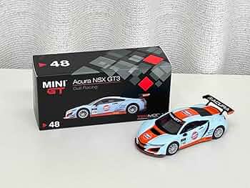 Honda Acura NSX GT3 ミニカー 1/43 1:43 SPARK Honda Nsx Gt3 #18 Gt300 Super Gt 2022 T.Kobayashi